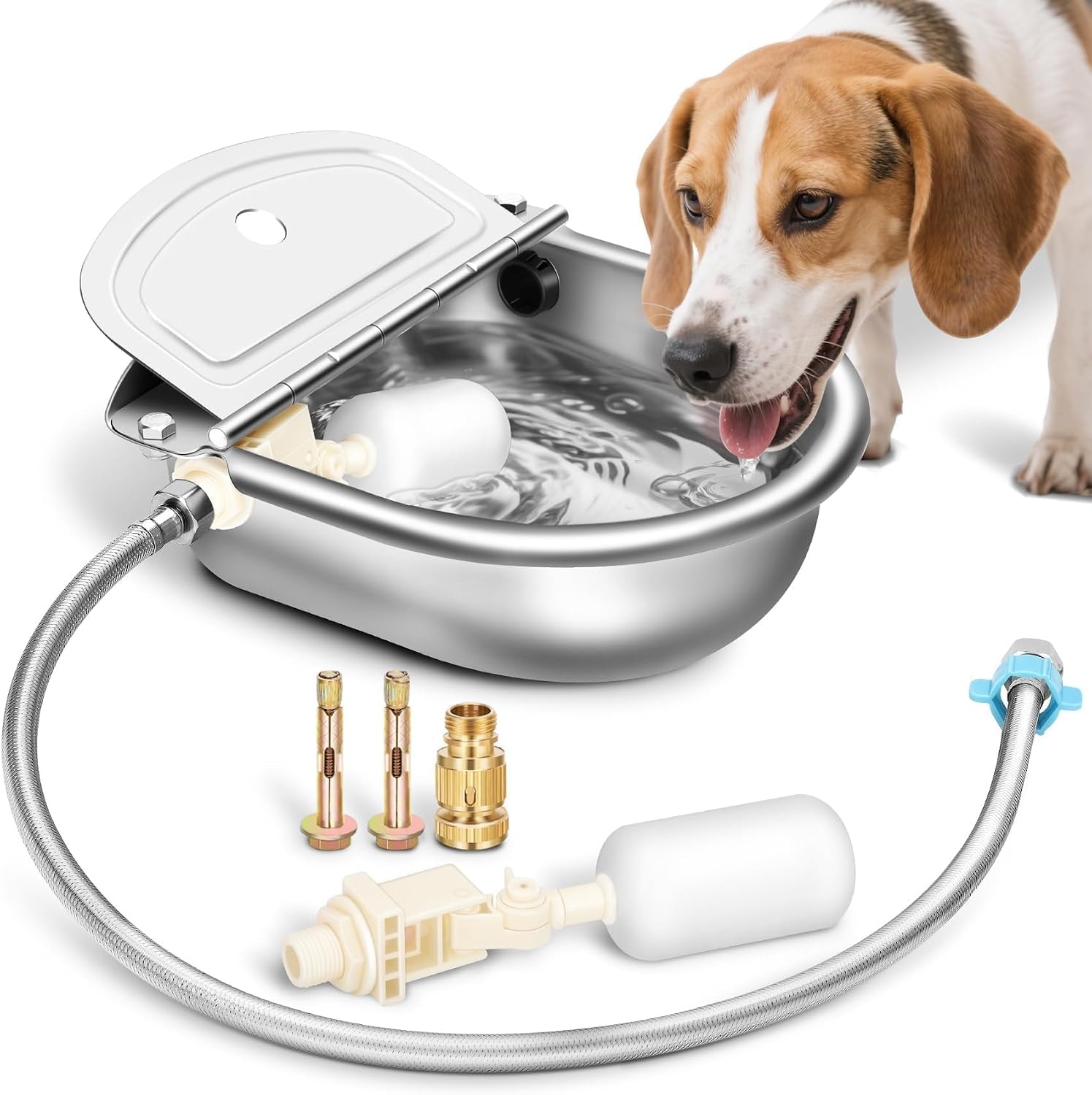 Automatic Outdoor Dog Water Bowl