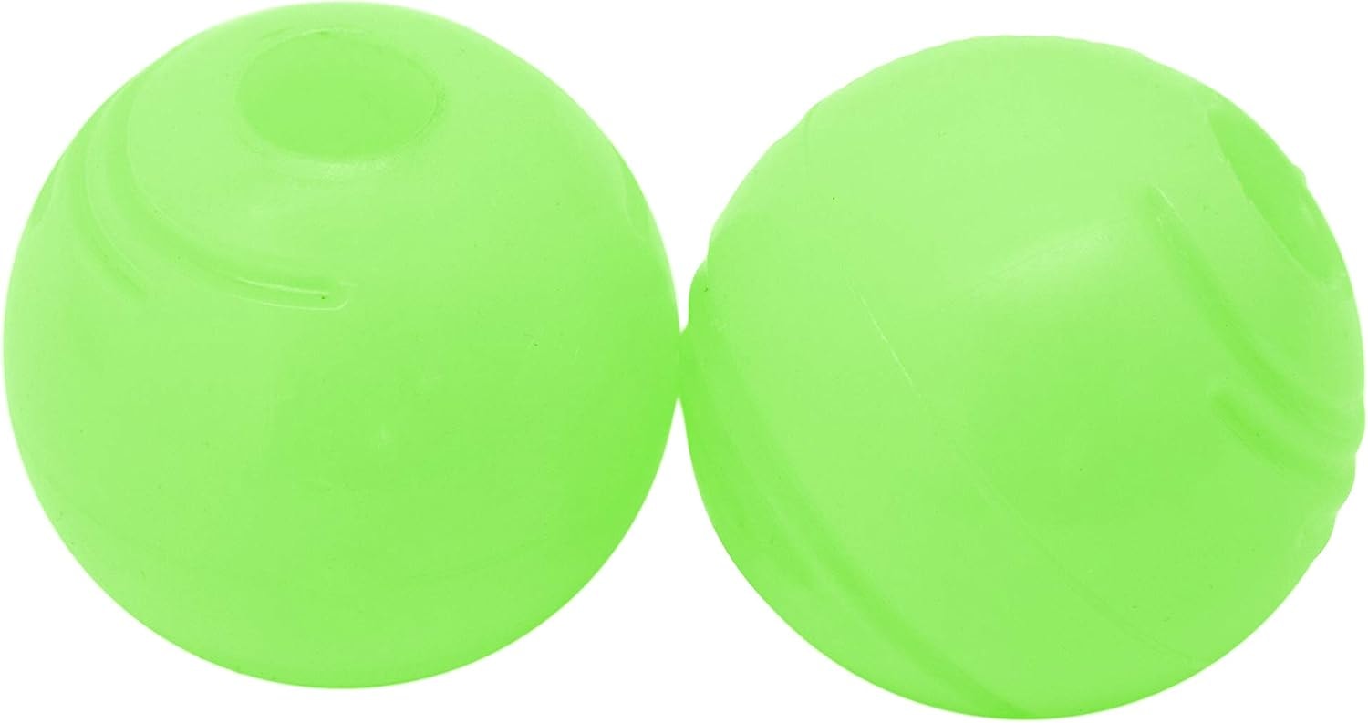Glow-in-the-Dark Dog Balls (2-Pack)