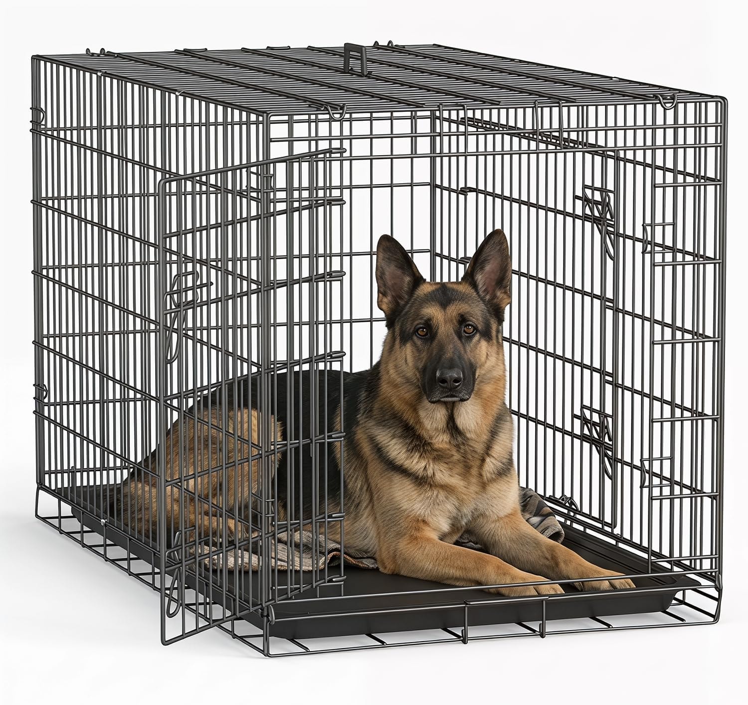 XL Heavy-Duty Metal Dog Crate